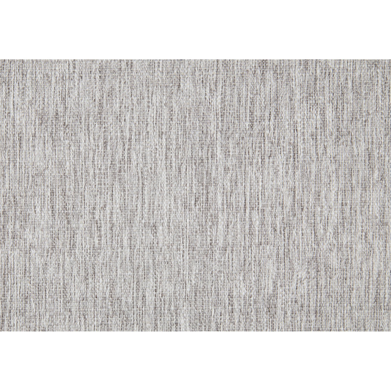 Chaises de salle à manger en tissu beige 2 pièces, structure en bois gris avec garniture cloutée, aspect rustique moderne, hauteur de 38,5 po, largeur de 24 po, assise et dossier rembourrés, structure, ensemble de 14,25 po
