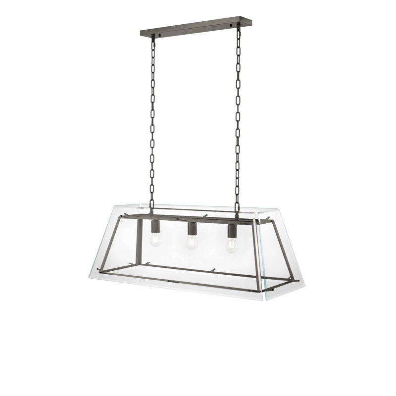Azure 3 - Light Dimmable Kitchen Island Geometric Chandelier