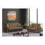 Causeuse convertible avec rangement Primenest Gravita, beige-1439104786