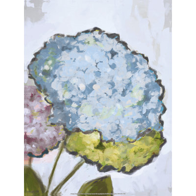 Cottage Hydrangeas - Painting Print