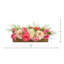 Hydrangeas and Peonies Arranged in Wooden Basket