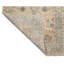 Hand Knotted Wool Area Rug in Cream And Silver