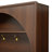 Farmhouse All-In-One Hall Tree With Adjustable Shelves, Retro Arched Entryway Storage Bench With 3 Cabinets, Wooden Coat Rack Organizer With 4 Golden Hooks For Mudroom, Hallway-1852615559