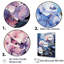 Hortensias bleus en fleurs au clair de lune I-1199504280-1199504284