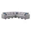 Canapé modulaire réversible en lin Solina-1492595894