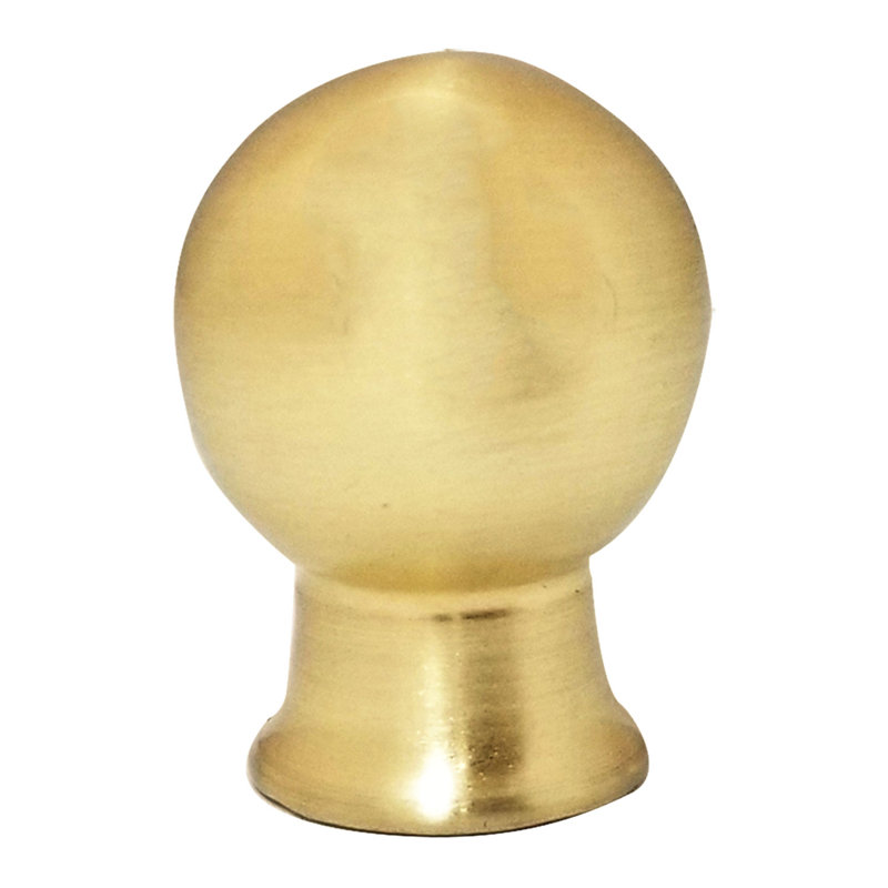 Faîteau lampe de forme boule, Laiton poli