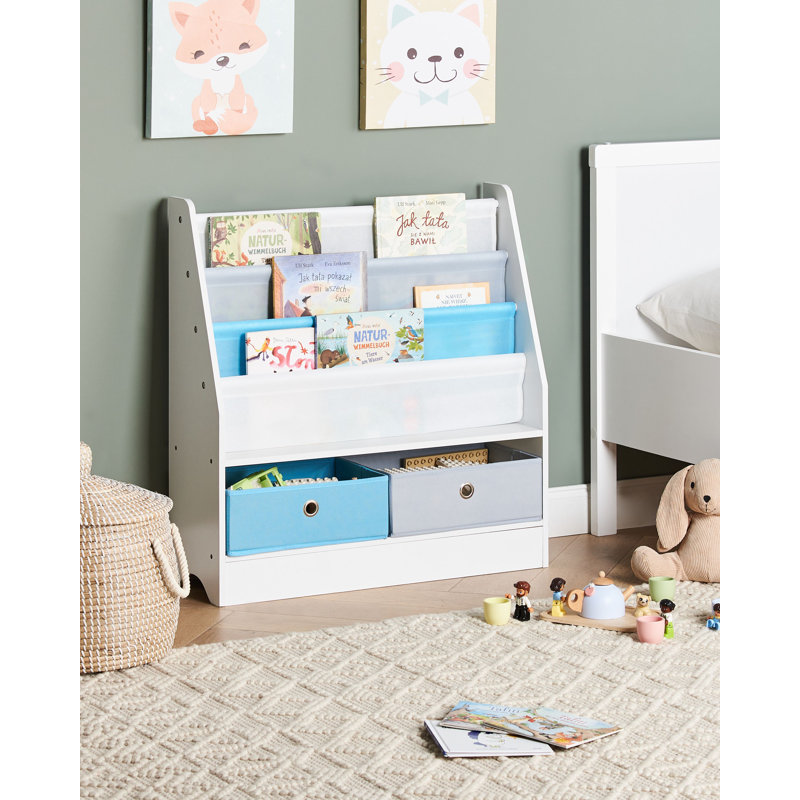 TUMBY 74cm H x 77cm W Book Display Bookcase