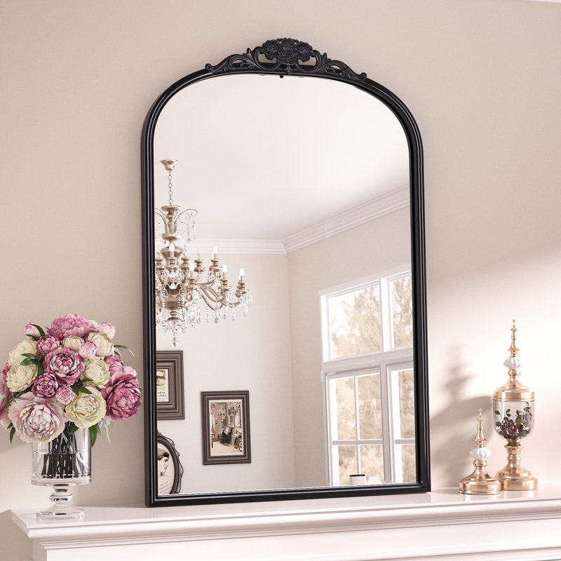 Miroir mural Arnott, Noir antique, 36 po x 24 po