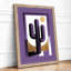 Desert Saguaro Art Deco - Print-724326418-724326431