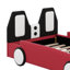 Lit plateforme de course simple en forme de voiture avec roulettes Alexjandro-1248173444