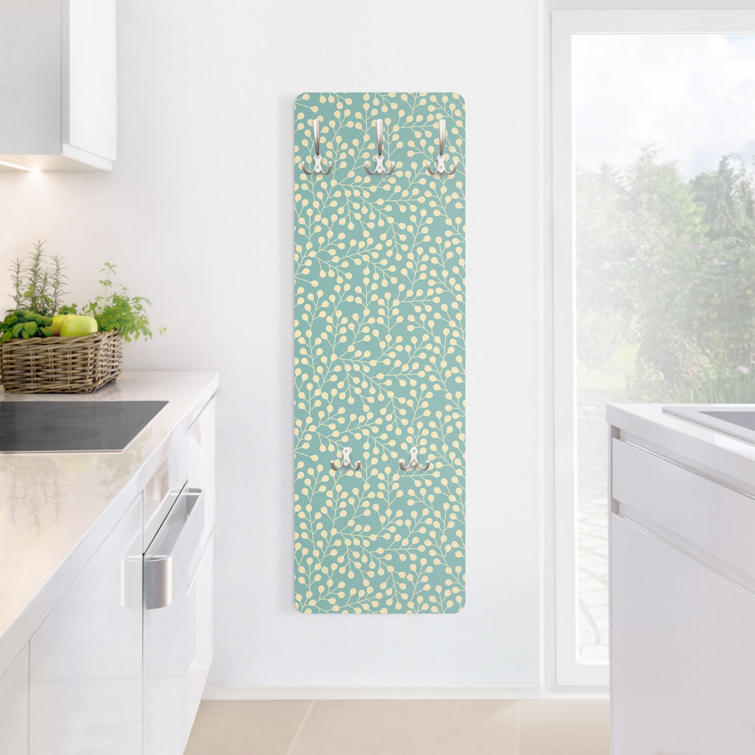 Branches in Winter Wall Mounted Coat Rack
