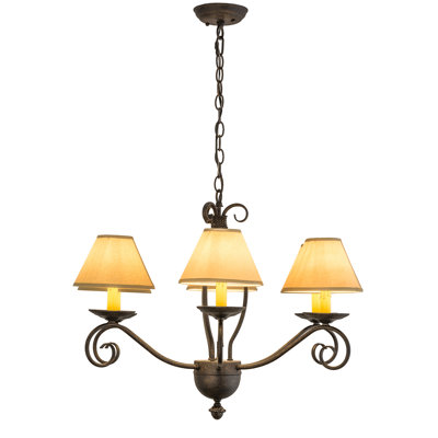 Lustre classique / traditionnel à 6 lumières Berrier