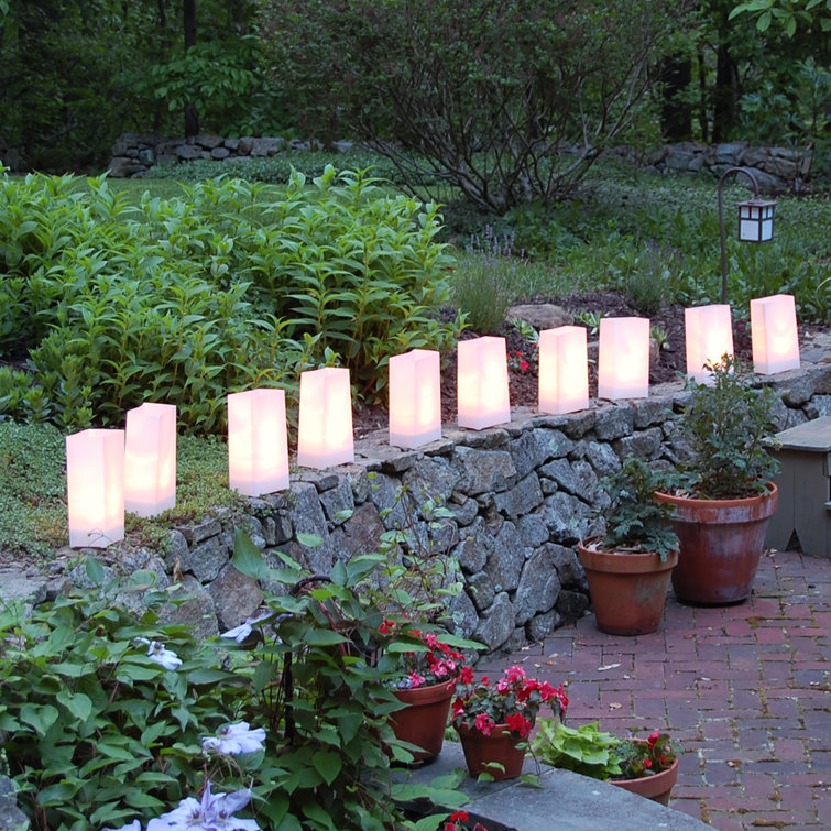 Plastic Luminaria Lanterns - 10 Count