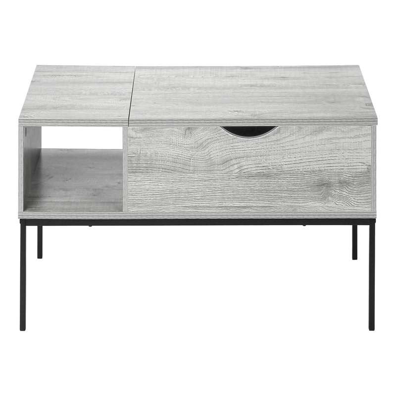 Elnur Single Coffee Table, Gray
