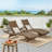 PE WICKER CHAISE LOUNGE