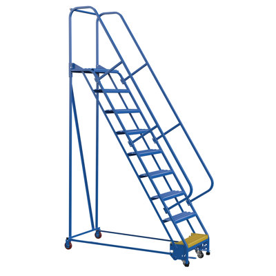 9 - Step Steel Library Ladder