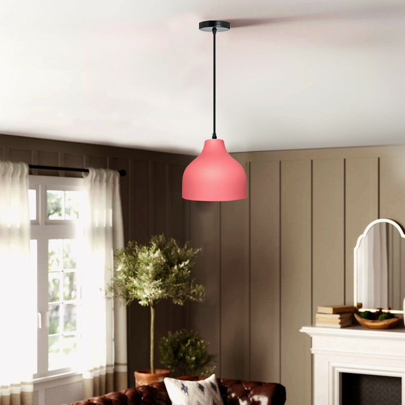 Haninerm 1 - Light Dome Pendant, Pink