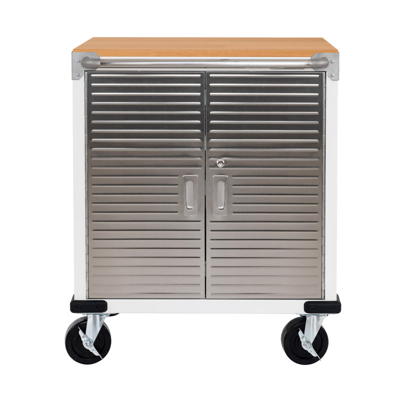 Armoire 2 portes Seville Classics UltraHD, Blanc