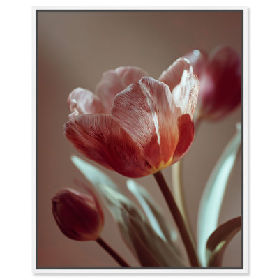 Muse of Spring Floral & Botanical Canvas Print by Oliver Gal, Black Frame, 16 x 20