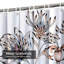 Rideau de douche avec 12 crochets-545261896