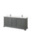Ensemble de meuble-lavabo double 80 "avec miroir Deborah-97812491-97812485-97812537