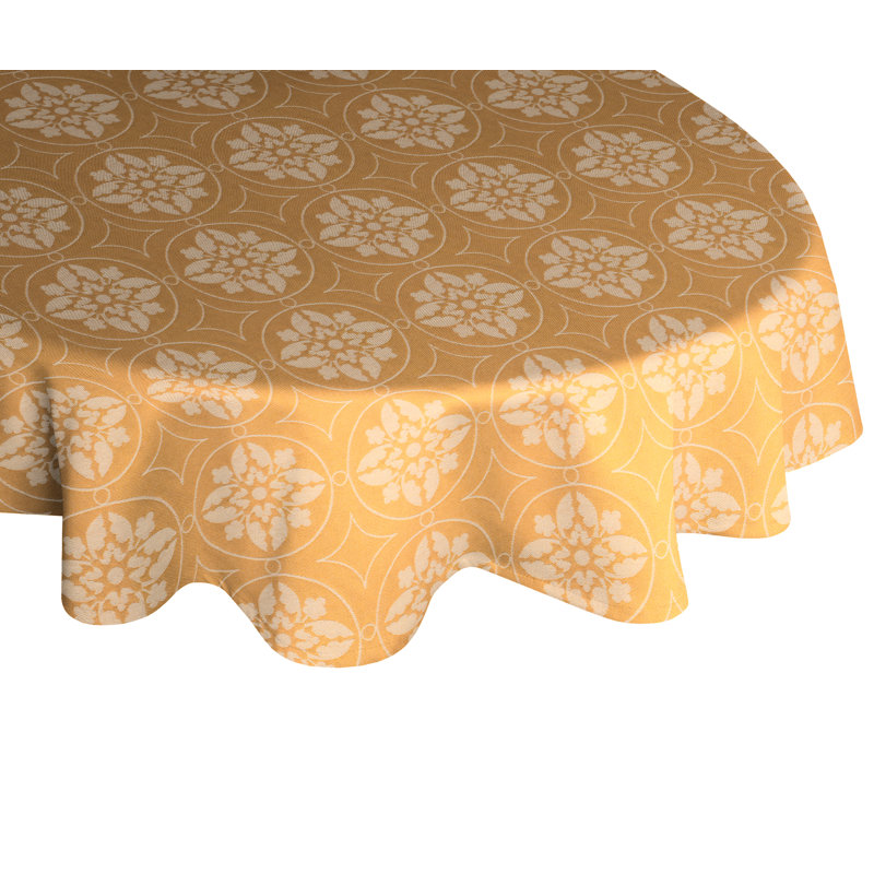 Heilwood Tablecloth, 145cm W x 220cm L, Yellow