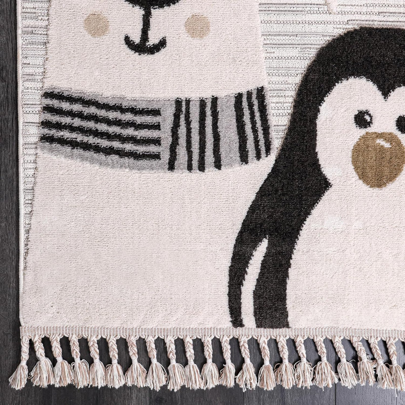 Soft Playful Area Rugs for Kids Playroom Children Bedroom Carpet Cute Cartoon Design Kids Rug KD002, Rectangle 200 x 290 cm
