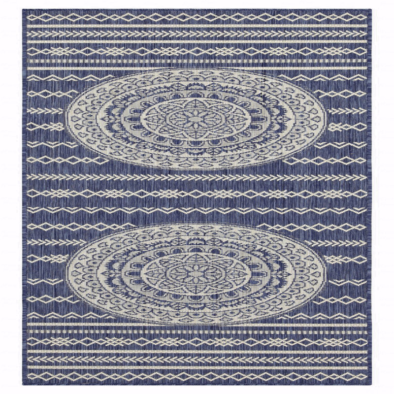 7'10" X 10'3" Indoor/Outdoor Area Rug, Rectangle 7'10" x 10'3"