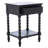 Solid Wood Top End Table with Storage-1683813236