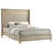 Upholstered Wingback Bed