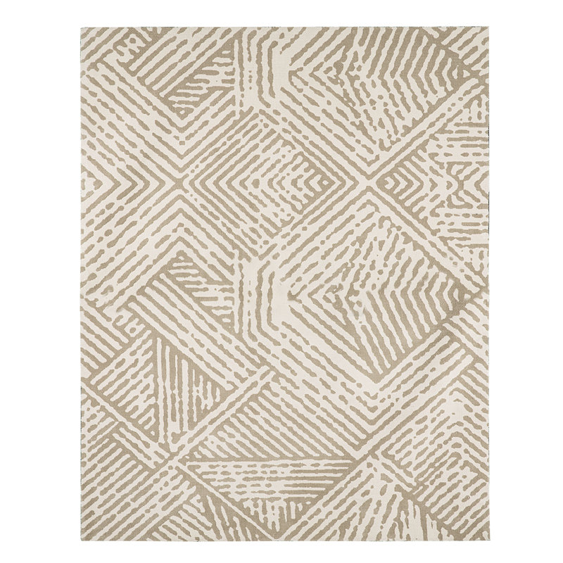 Southborough Machine Woven Polyester Geometric Textured 8' X 10’ Area Rug
