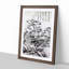 Streams & Mountains by Dong Qichang - Picture Frame Painting Print-55615451-55615450