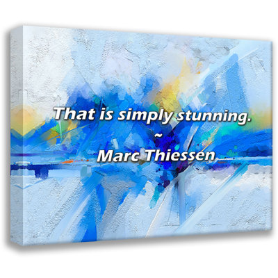 Marc Thiessen Quote That is simply stunning