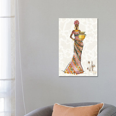 African Flair X 1 Piece Wall Art on Canvas