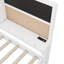 Lit de jour avec tablettes de rangement Browyn-536792181