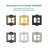 Meadows 2-Gang Duplex Outlet / Rocker Combination Wall Plate-26579779