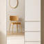 Système de placard modulaire en bois avec miroir Elise