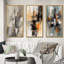 «Abstract Design Shapes», 3 pièces sur toile-885099470-885099458