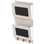Cedres Wall 2 Slot Organiser with Key Hooks-1166153022