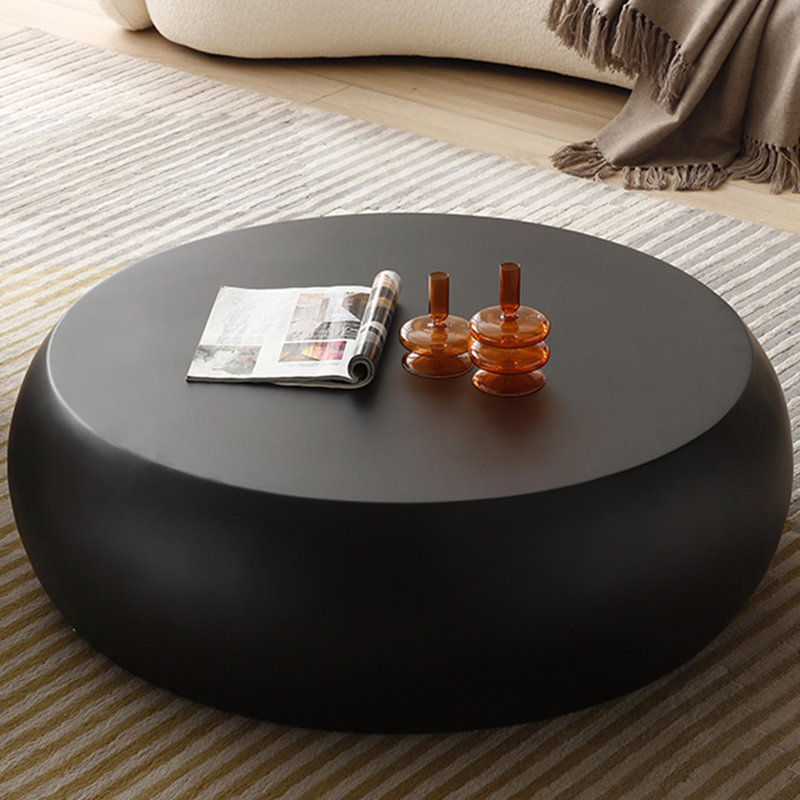 Wabi-sabi simple round coffee table