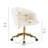 Leomie Wool Upholstered Swivel Office Chair-1096795947