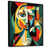 Black Floater Framed