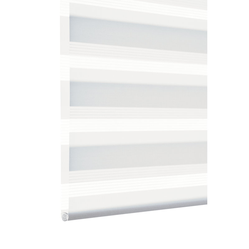 Semi Sheer Roll-Up Blind, White, 160 cm L x 120 cm W