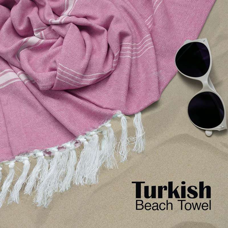 Cotton Beach Towel, Lavender