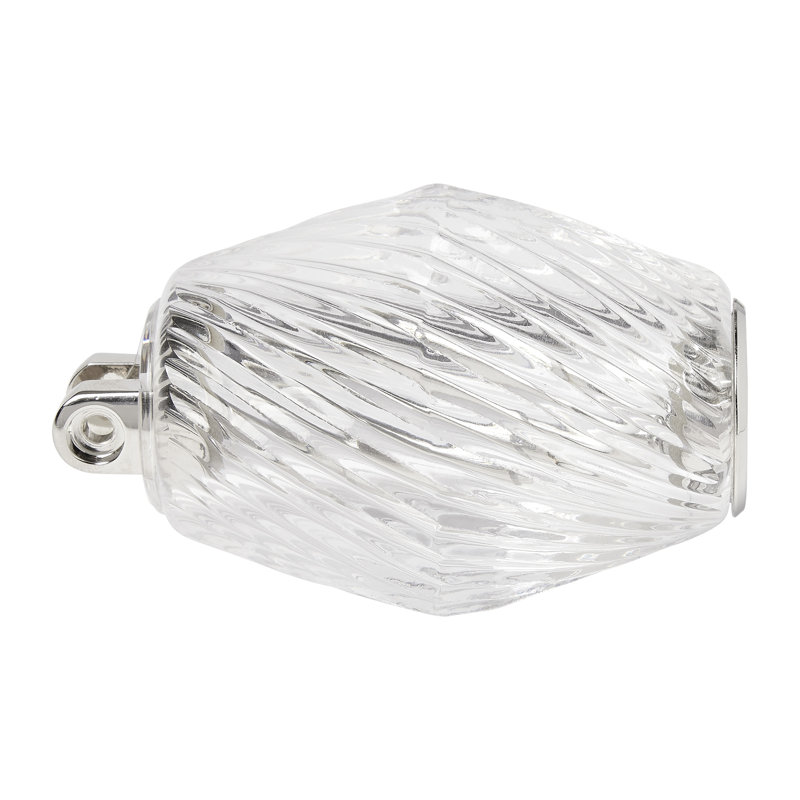 Collier 108 Chandelier, Polished Nickel, 115.1" H x 2" W x 2" D
