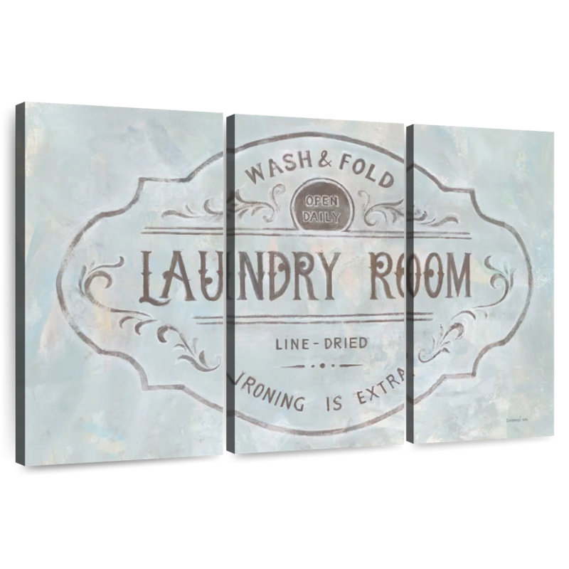 Plaque murale Kema Laundry Day, H 24 po x l 38 po