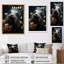 Art floral de phoque commun floral II-2095398094-2095398096