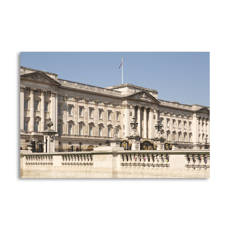 « buckingham palace », reproduction de photo, H 24 po x l 36 po x P 0,01 po, Papier