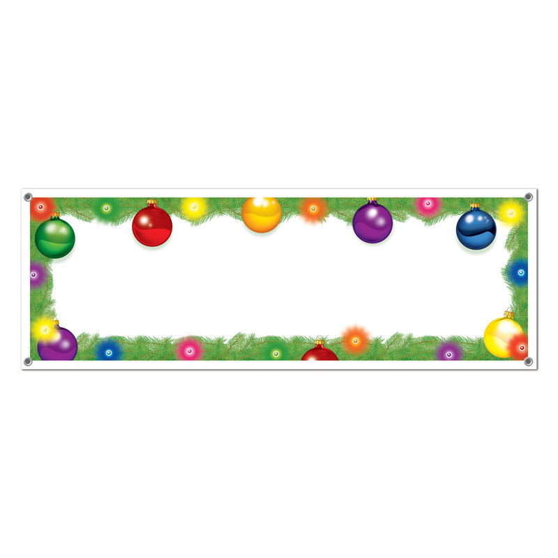 Bannière de Noël