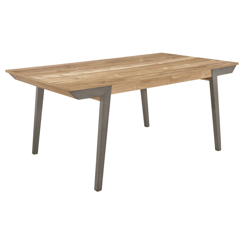 Cleaburn Heritage Design - Hastings 7-Piece Rectangular Dining Table Set, Grey, Grey